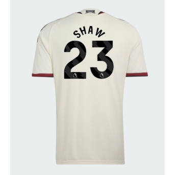 Manchester United Luke Shaw #23 Maglia Gara Terza Repliche 2026-27 Maniche Corte